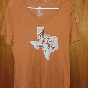 NWT Women's Texas Longhorn V-Neck